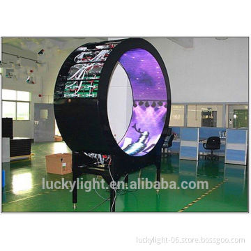 indoor full color mini P4/P6.66/P10 flexible led display panel